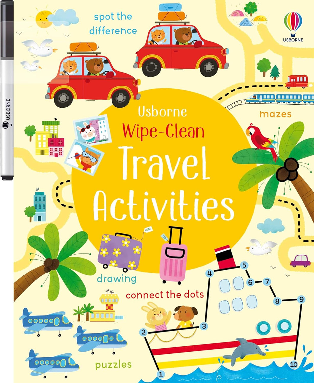 Usbourne Wipe Clean Travel Activities