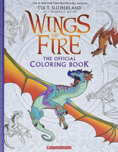 Load image into Gallery viewer, Wings of Fire The Official Coloring Book