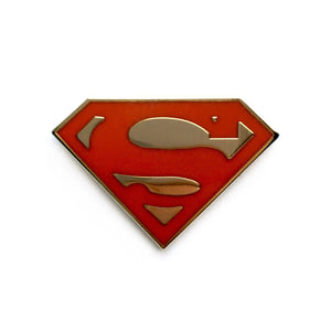 Kolorspun Superman Pin