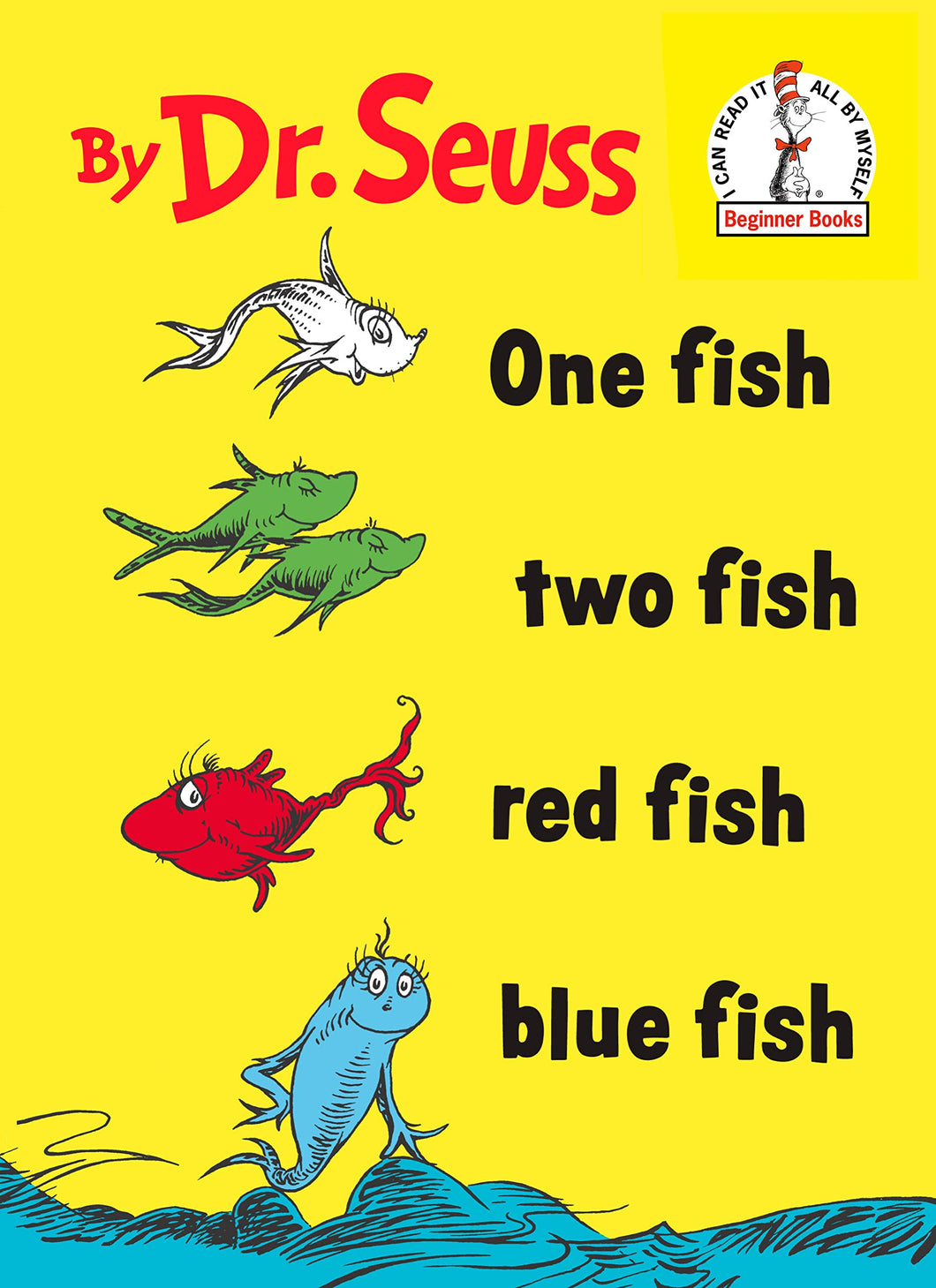 Dr Seuss One Fish Two Fish Red Fish Blue Fish Hardcover