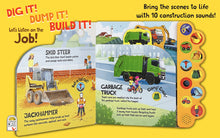 Load image into Gallery viewer, Dig It! Dump It! Build It! 10-Button Sound Book