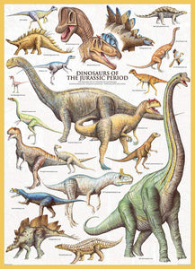 EuroGraphics Dinosaurs of the Jurassic Period 1000 pc Puzzle