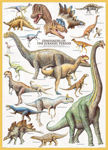 EuroGraphics Dinosaurs of the Jurassic Period 1000 pc Puzzle