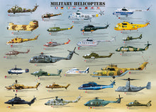 Load image into Gallery viewer, EuroGraphics Military Helicopters 500-Piece Puzzle (Small box)