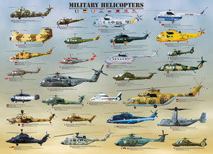 EuroGraphics Military Helicopters 500-Piece Puzzle (Small box)