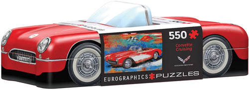 EuroGraphics Corvette Cruising 550-Piece Puzzle Tin