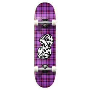 Yocaher Skateboards - Graphic Complete Skateboard 7.75" - Dice