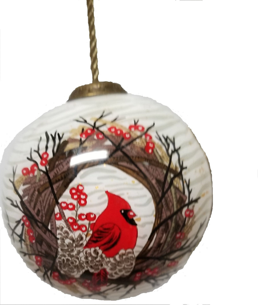 Berries & Branches Christmas Ornament
