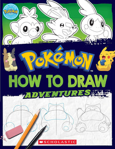 Pokemon How to Draw Adventures Book