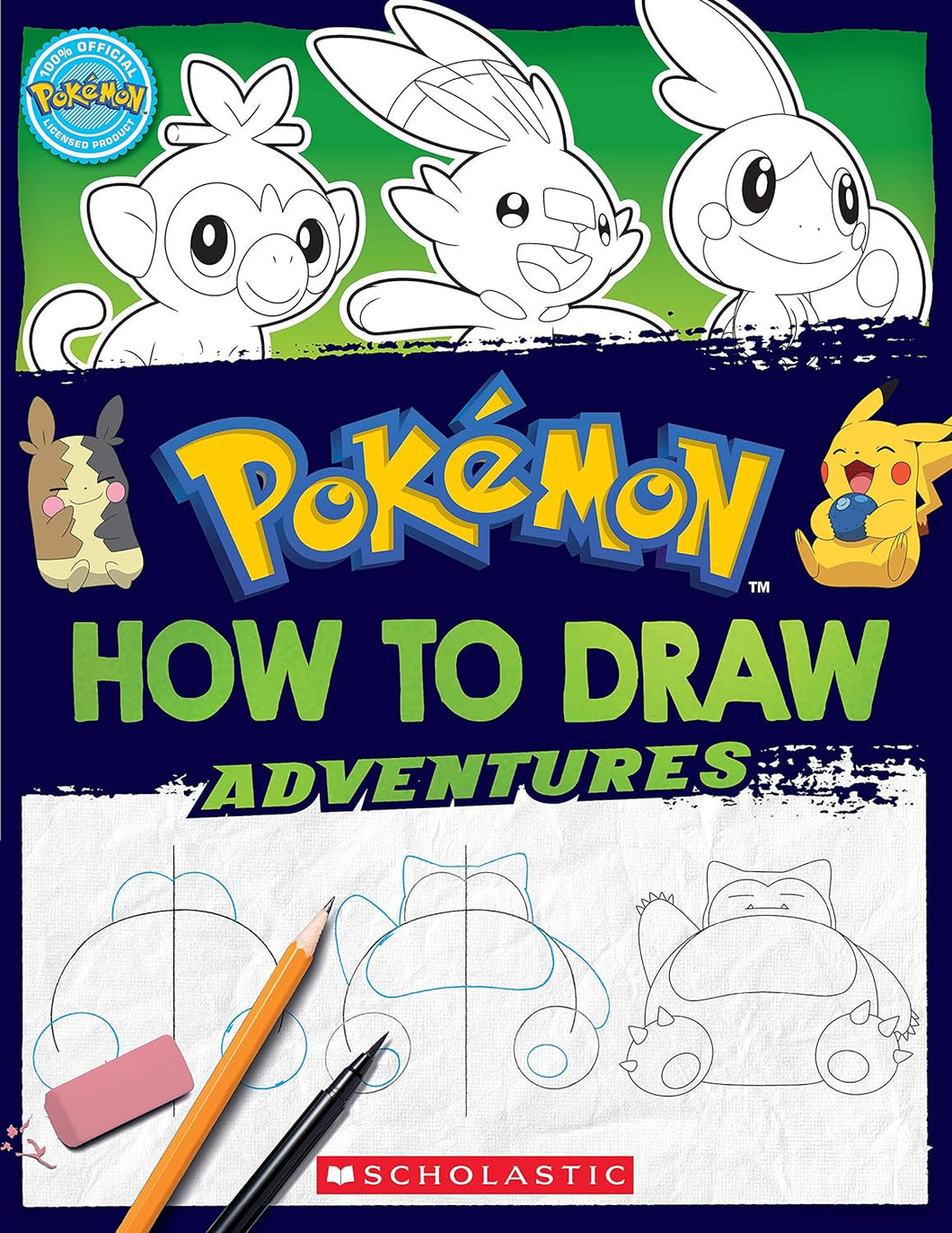 Pokemon How to Draw Adventures Book