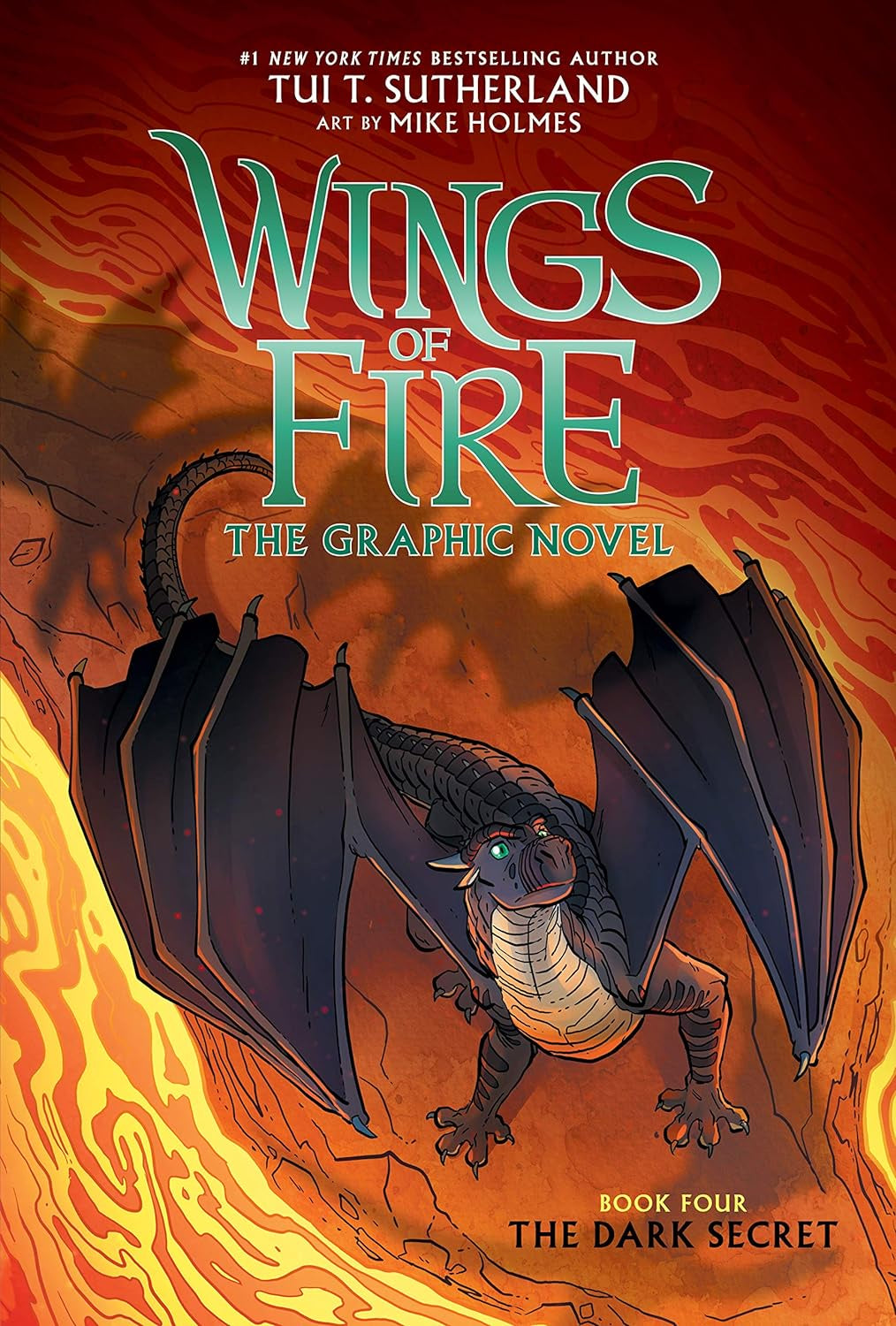 Wings of Fire The Graphic Novel: The Dark Secret Book #4, Paperback