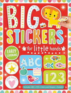 Big Stickers for Little Hands Early Learning Activity Book