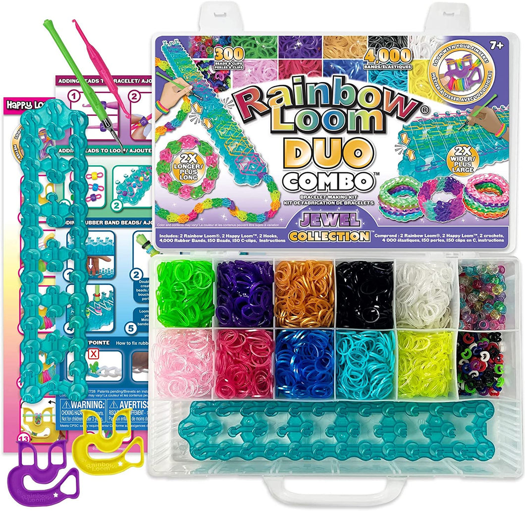 Rainbow Loom Duo Combo Bracelet Making Set