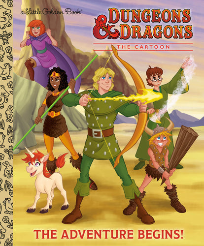 The Adventure Begins! Dungeons & Dragons Little Golden Book Hardcover