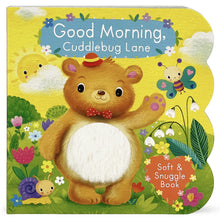 Load image into Gallery viewer, Good Morning, Cuddlebug Lane Sensory Board Book