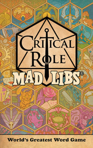 Critical Role Mad Libs Word Game