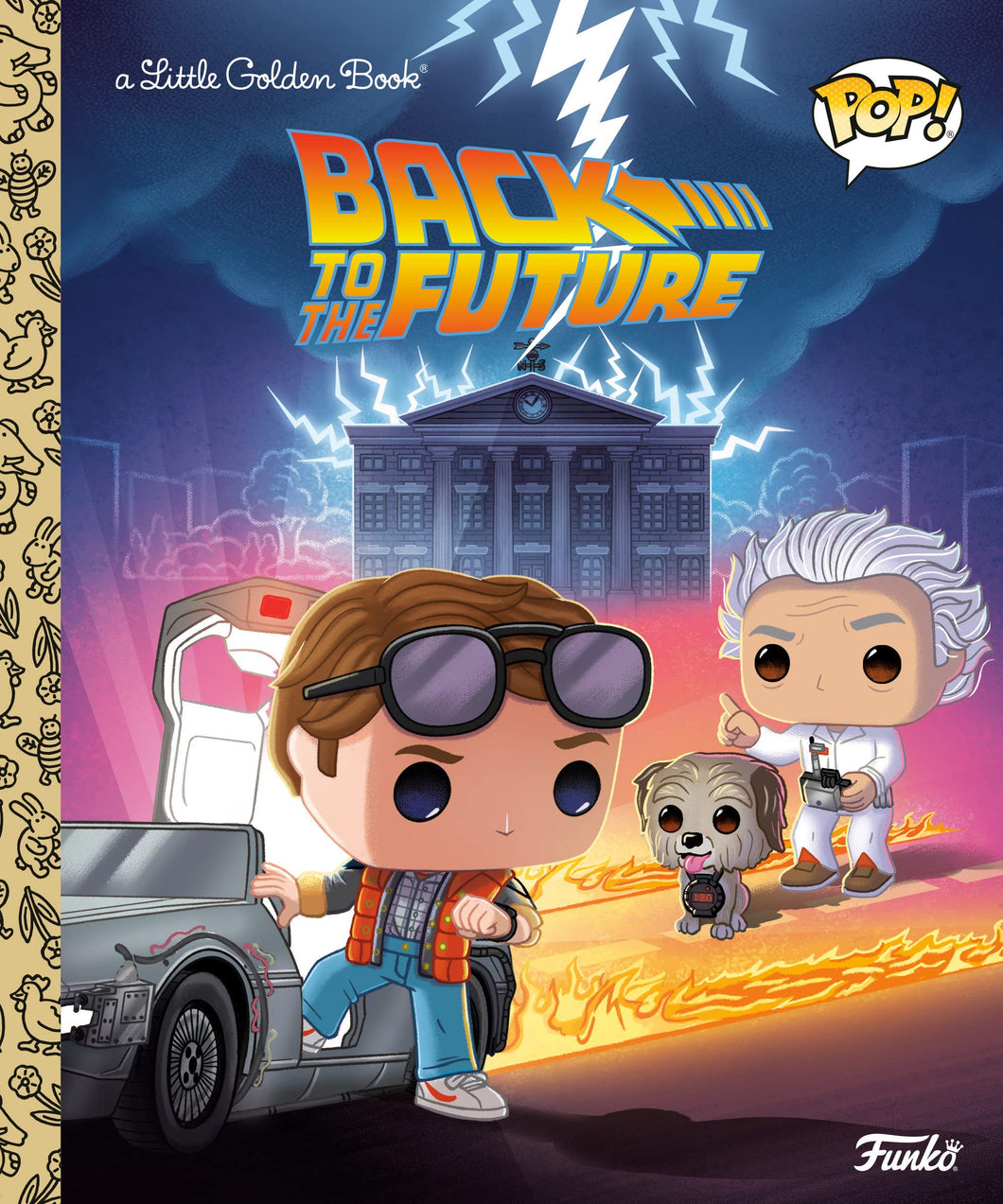 Little Golden Book Funko Pop Back to the Future