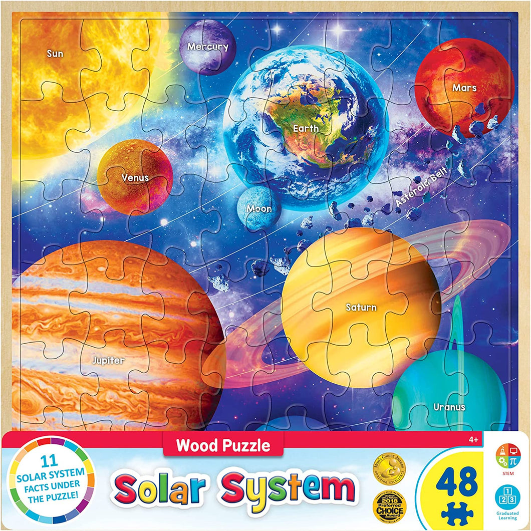 Solar System Wooden 48pc Jigsaw Puzzle