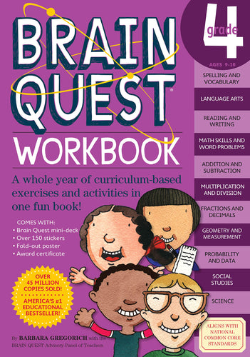 BrainQuest Workbook: Grade 4