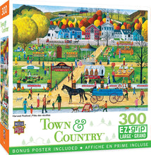 Load image into Gallery viewer, MasterPieces 300 Piece EZ Grip Jigsaw Puzzle - Harvest Festival