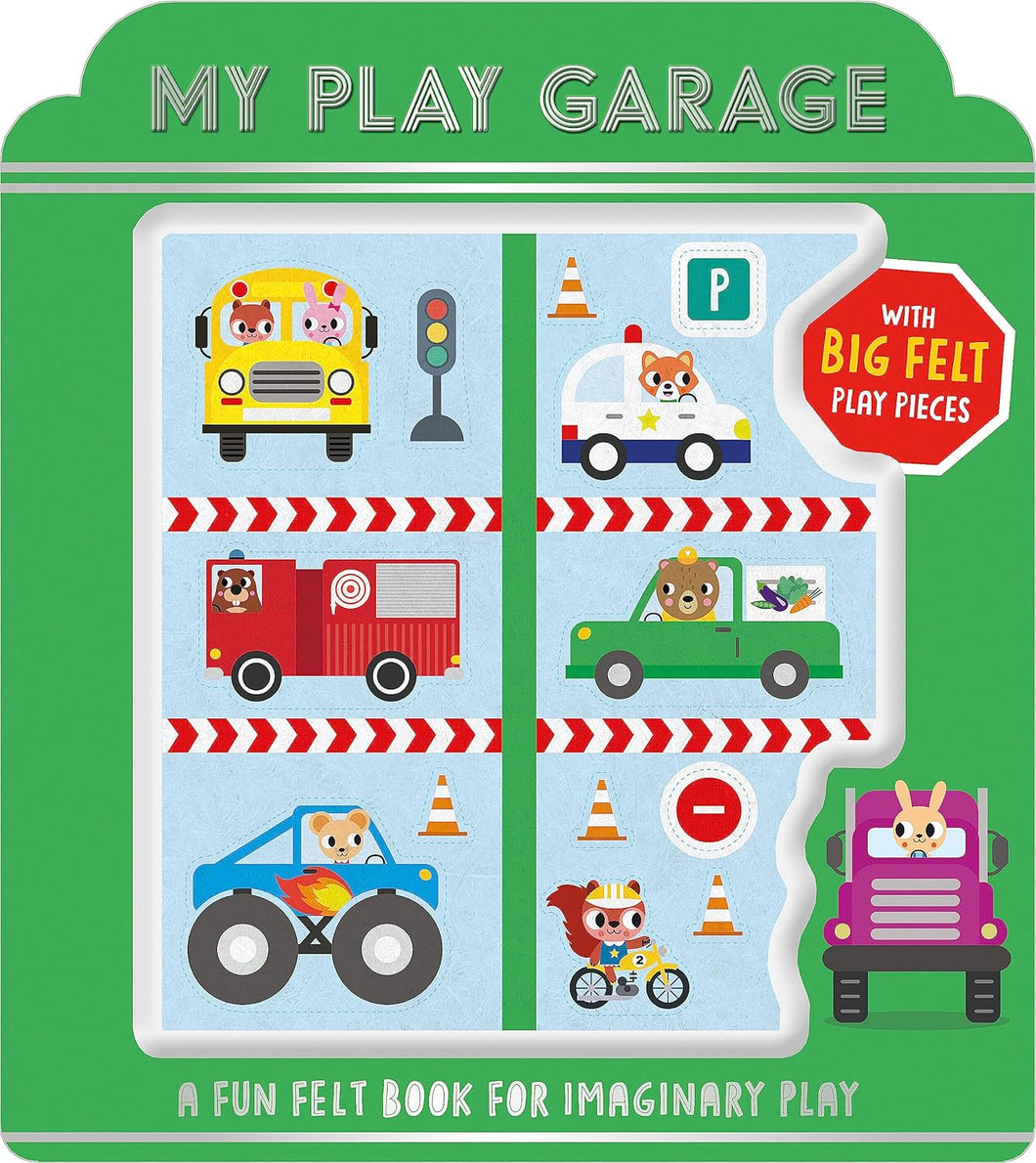 My Play Garage Hardcover Book