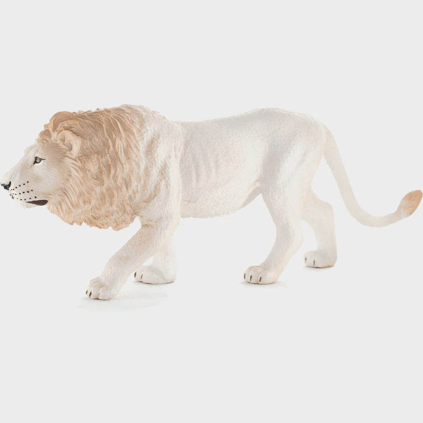 Mojo White Male Lion Figure #387206