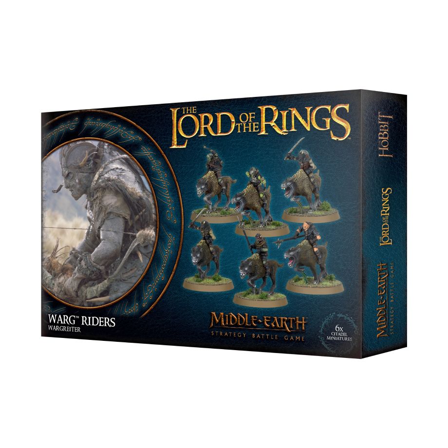 Middle Earth Battle Strategy Game Lord of the Rings: Warg Riders,#30-37