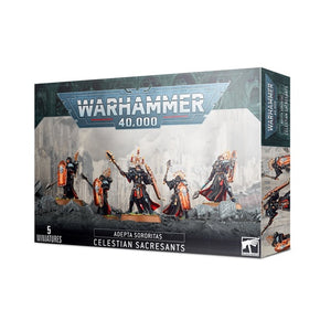 Warhmmer 40k Adepta Sororitas Celestian Sacresants Miniatures