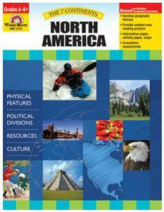 7 Continents: North America, Grades 4-6