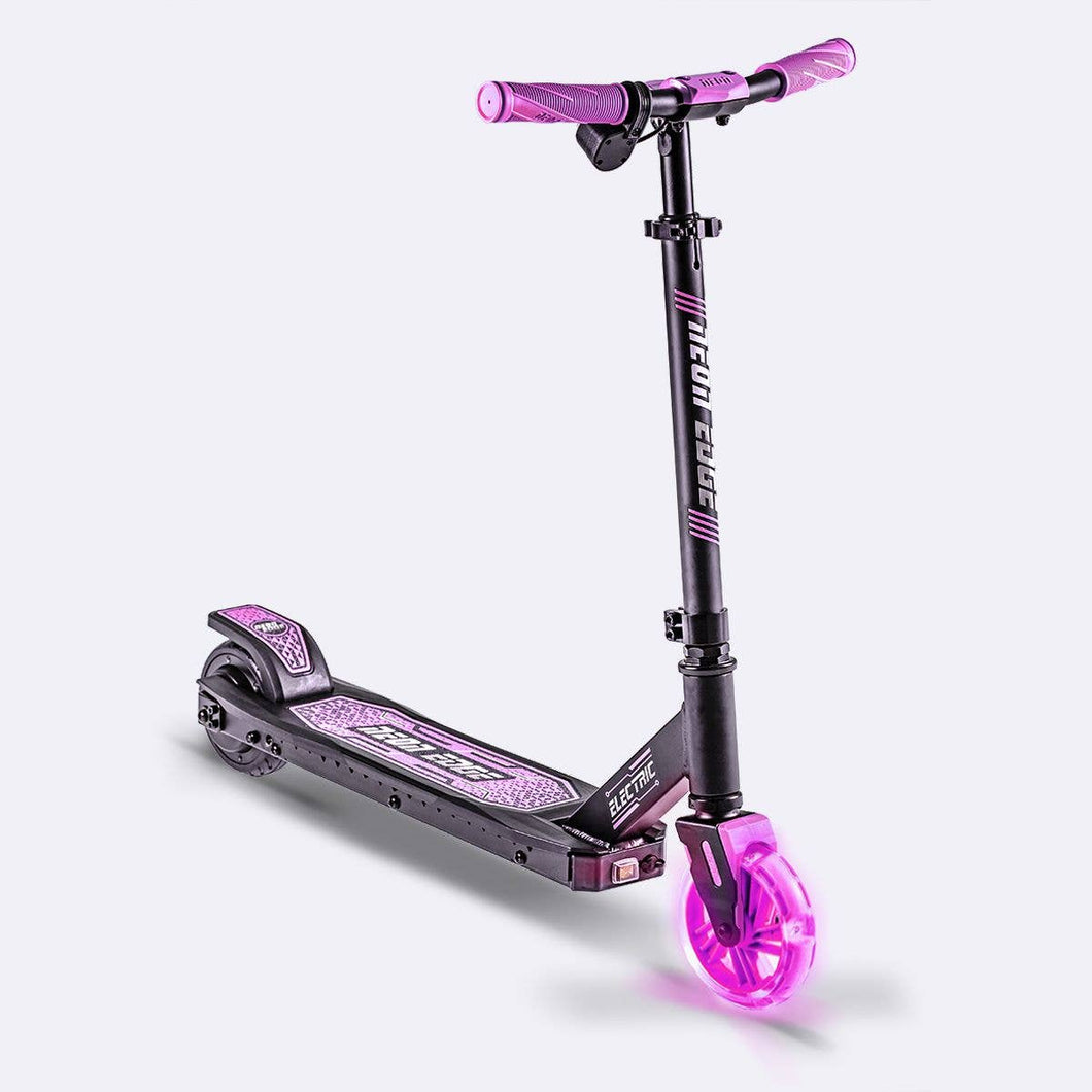 Neon - Neon Edge Kid Electric Scooter LED wheel Pink