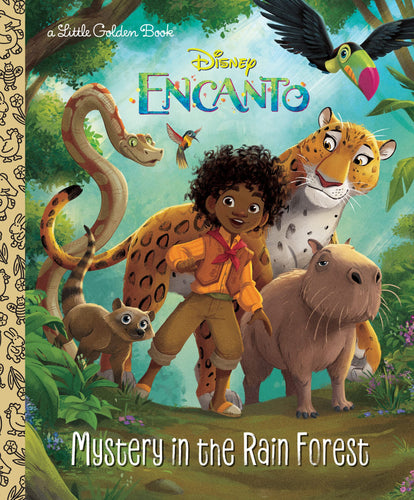My Little Golden Book Disney Encanto Mystery in the Rain Forest