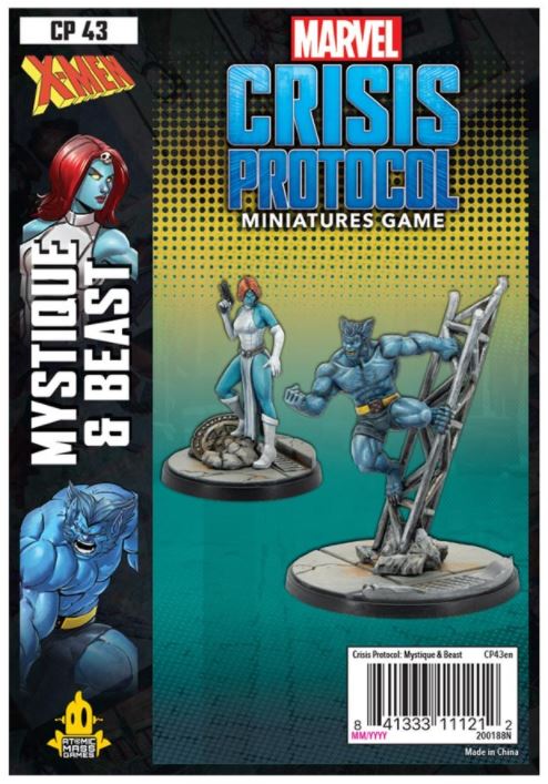 Marvel Crisis Protocol: Beast and Mystique Pack