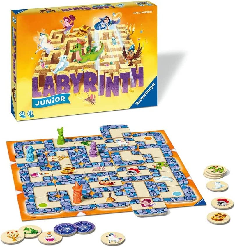 Ravensburger Labyrinth Junior - The Moving Maze Family Board Game