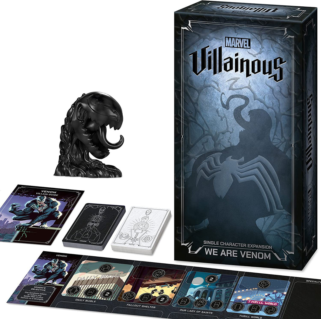 Ravebsurger Marvel Villainous: We are Venom – Single Character Game Expansion