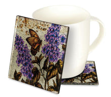 Load image into Gallery viewer, Angelstar Cozenza Collection Majestic Monarch Coaster Set