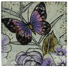 Load image into Gallery viewer, Angelstar Cozenza Collection Butterfly Scripture Coasters Set