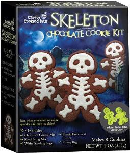 Skeleton Chocolate Cookie Kit