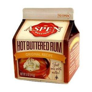 Aspen Hot Buttered Rum, 5oz carton
