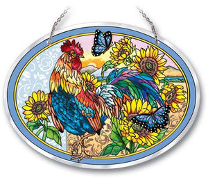 Morning Has Broken Large Oval Sun Catcher