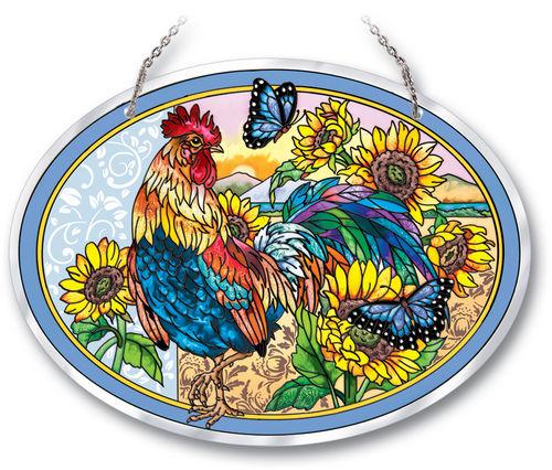 Morning Has Broken Large Oval Sun Catcher