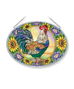 Country Charm Large Oval Sun Catcher