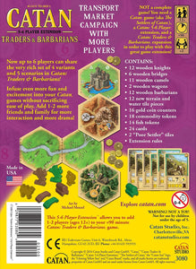 Catan: Traders & Barbarians Game Extension 5-6 players 5th Edition