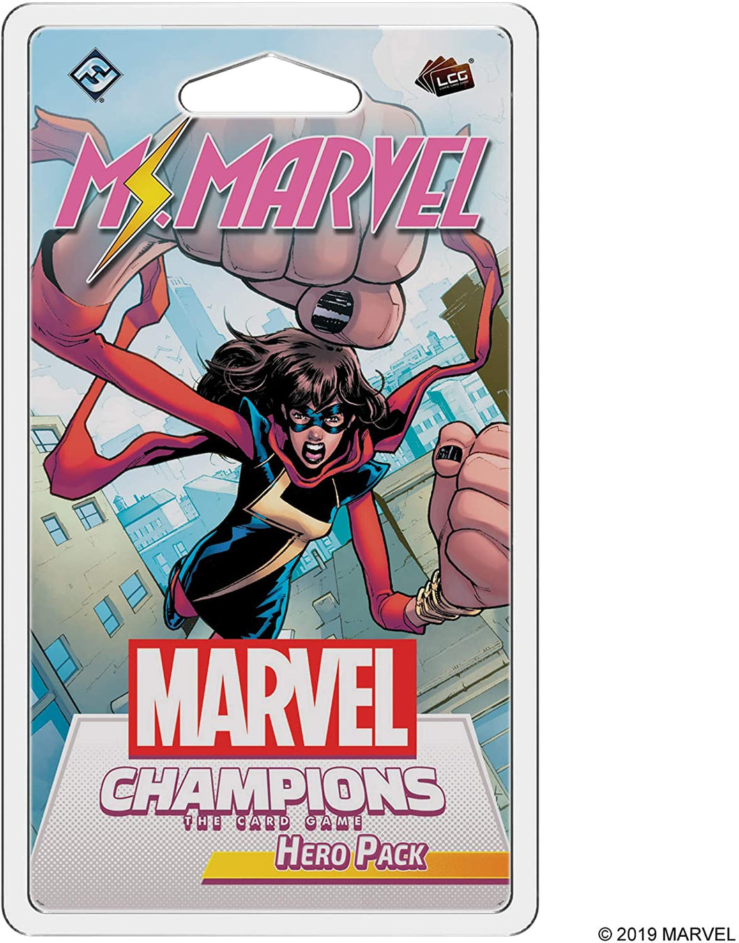 Marvel Champions Game Ms Marvel Hero Booster Pack