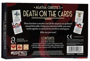 Agathe Cristie Death on the Cards Game