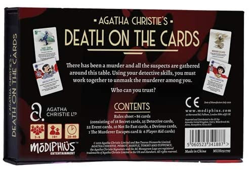 Agathe Cristie Death on the Cards Game