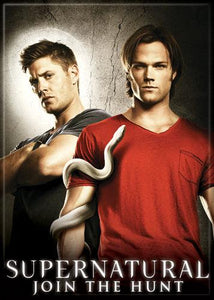 Supernatural Sam, Dean and Snake Magnet