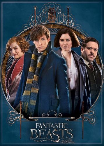 Harry Potter Fantastic Beasts Cast Magnet
