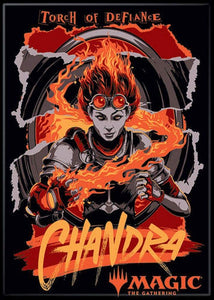 Magic the Gathering Chandra Licensed Magnet