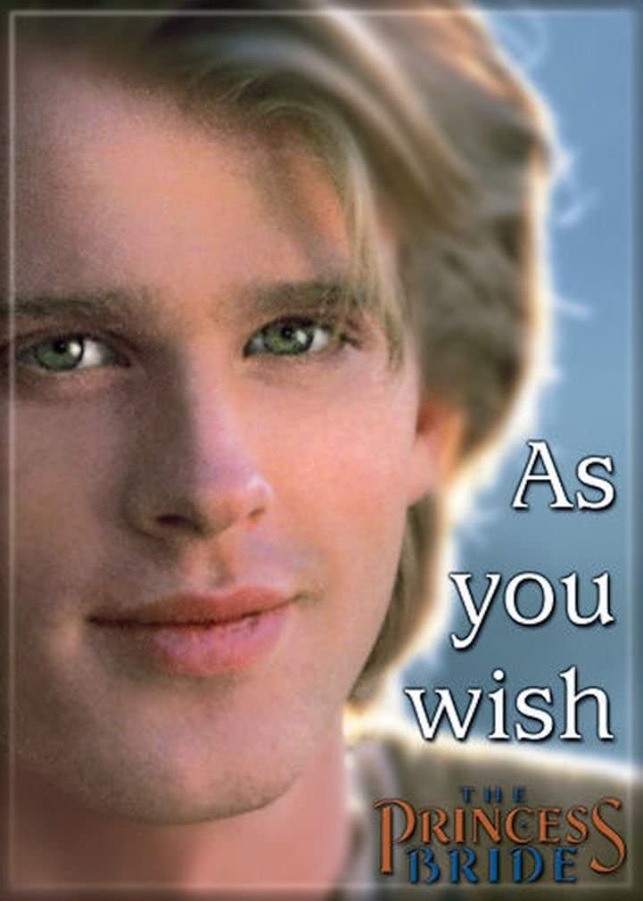 Princess Bride As You Wish Magnet