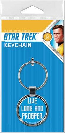 Star Trek Live Long and Prosper Keychain